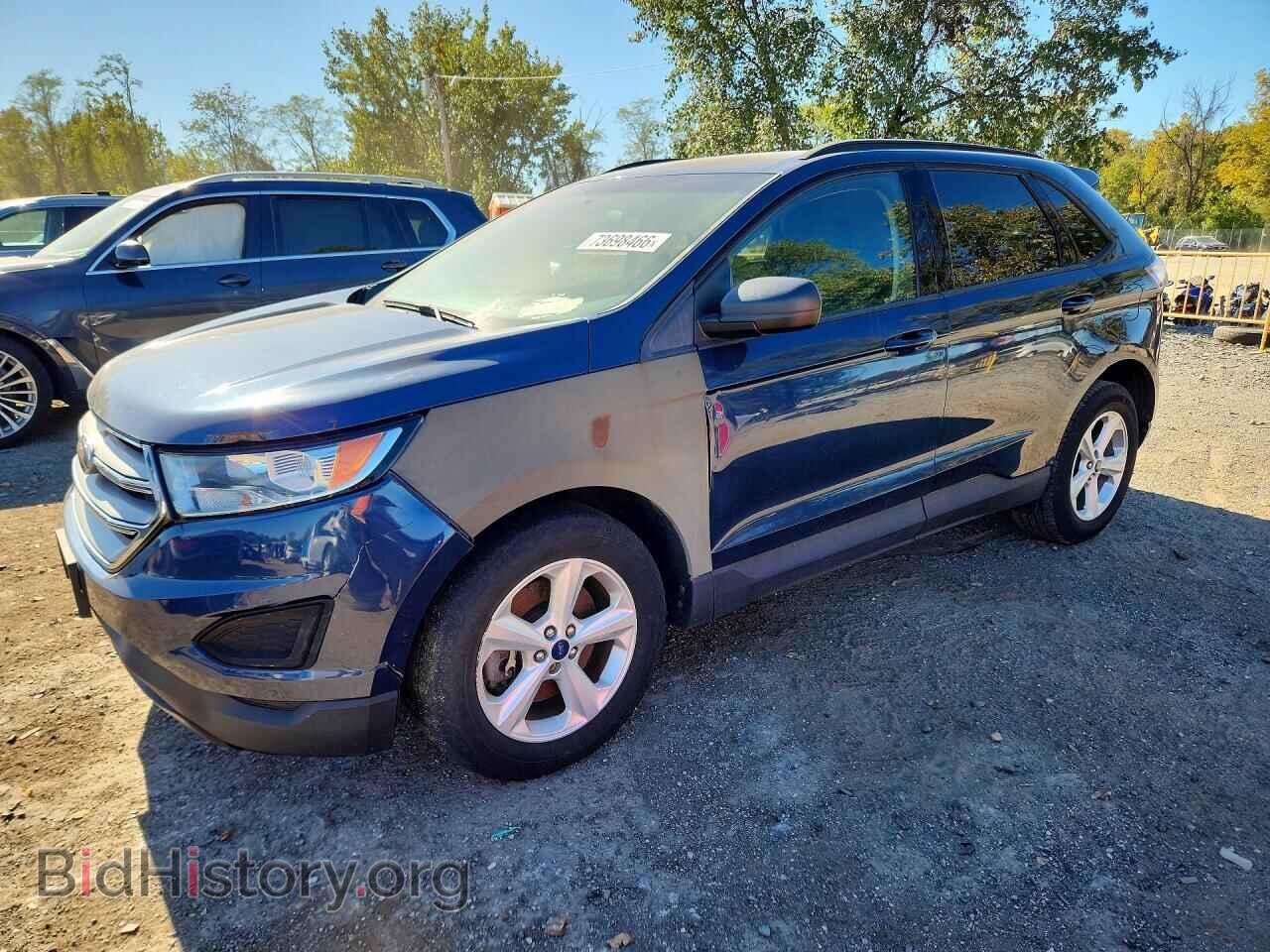 2017 Ford EDGE SE (VIN 2FMPK4G96HBB25661) — photo 1 of 13, Copart, damage: minor dents/scratches