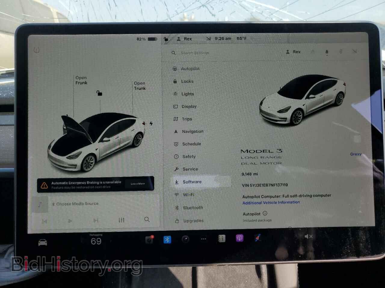 2022 TESLA MODEL 3 - VIN: 5YJ3E1EB7NF137119 - Photo 9