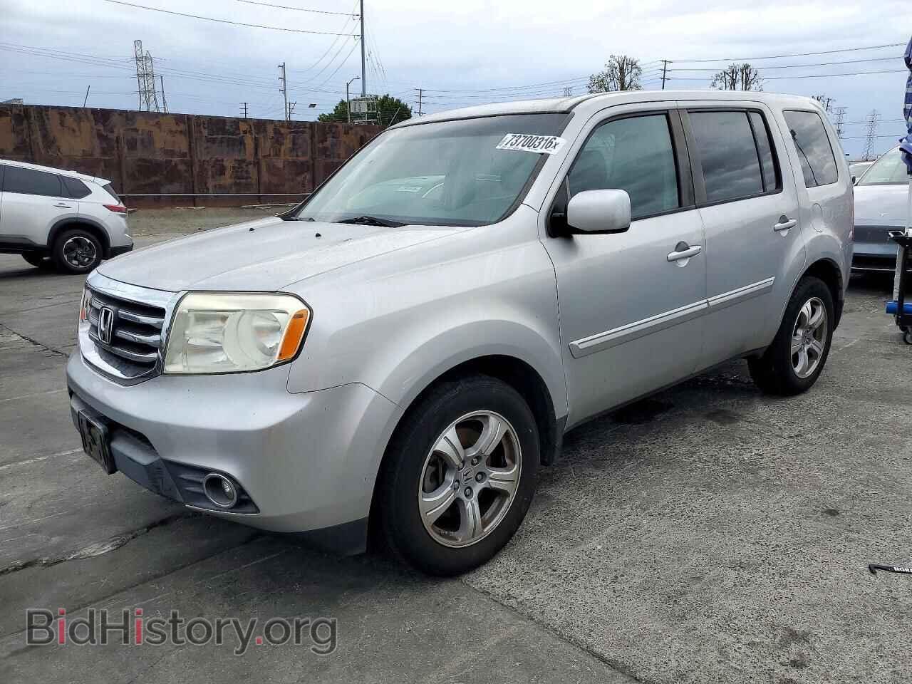 2013 Honda PILOT EXL (VIN 5FNYF3H56DB041999) — photo 1 of 13, Copart, damage: mechanical