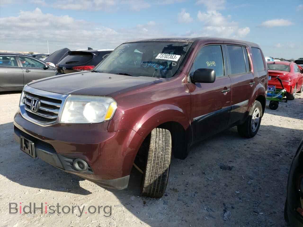 Photo 5FNYF4H20FB032018 - HONDA PILOT 2015