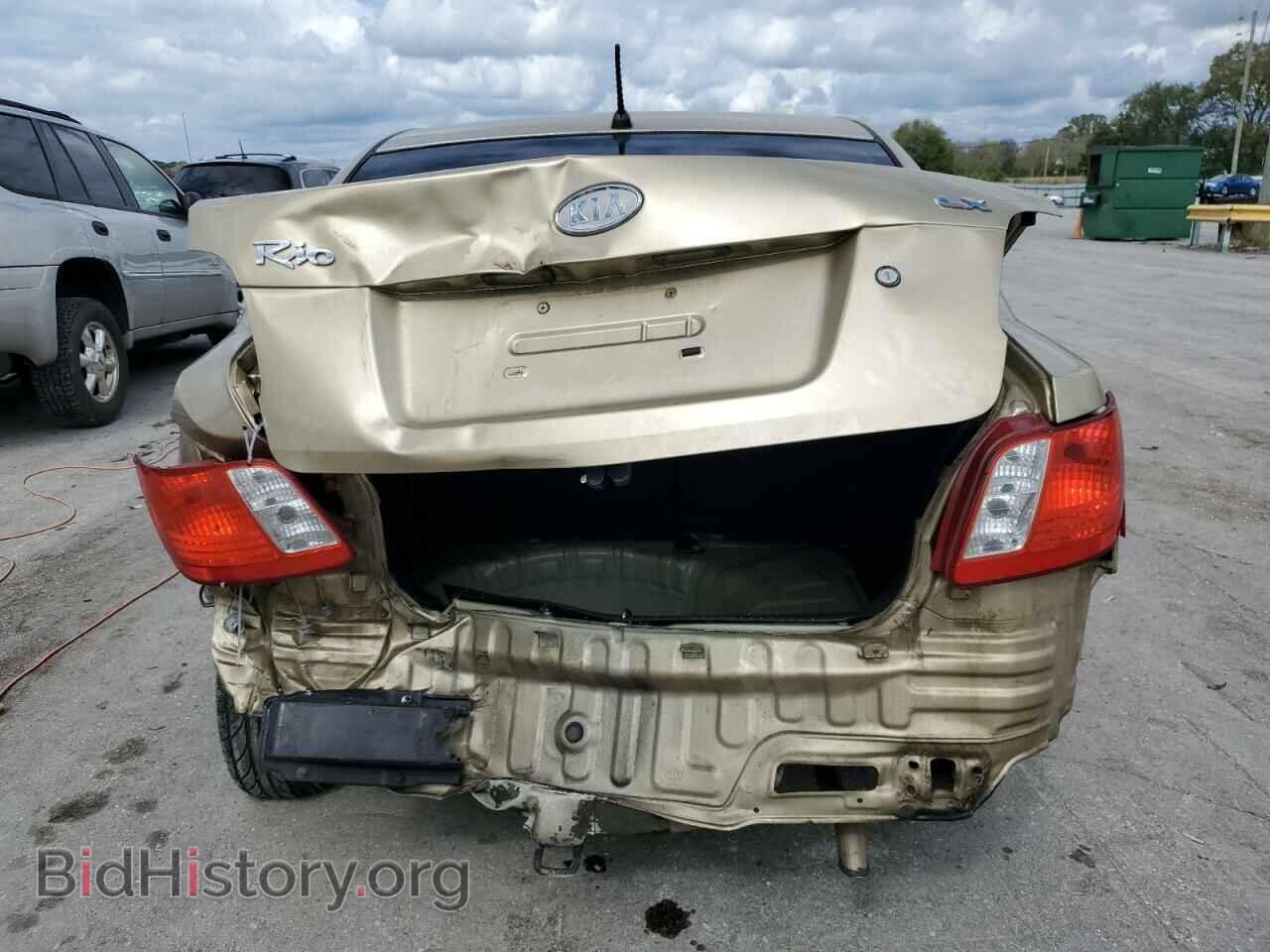 2008 KIA RIO - VIN: KNADE123686361237 - Фото 6
