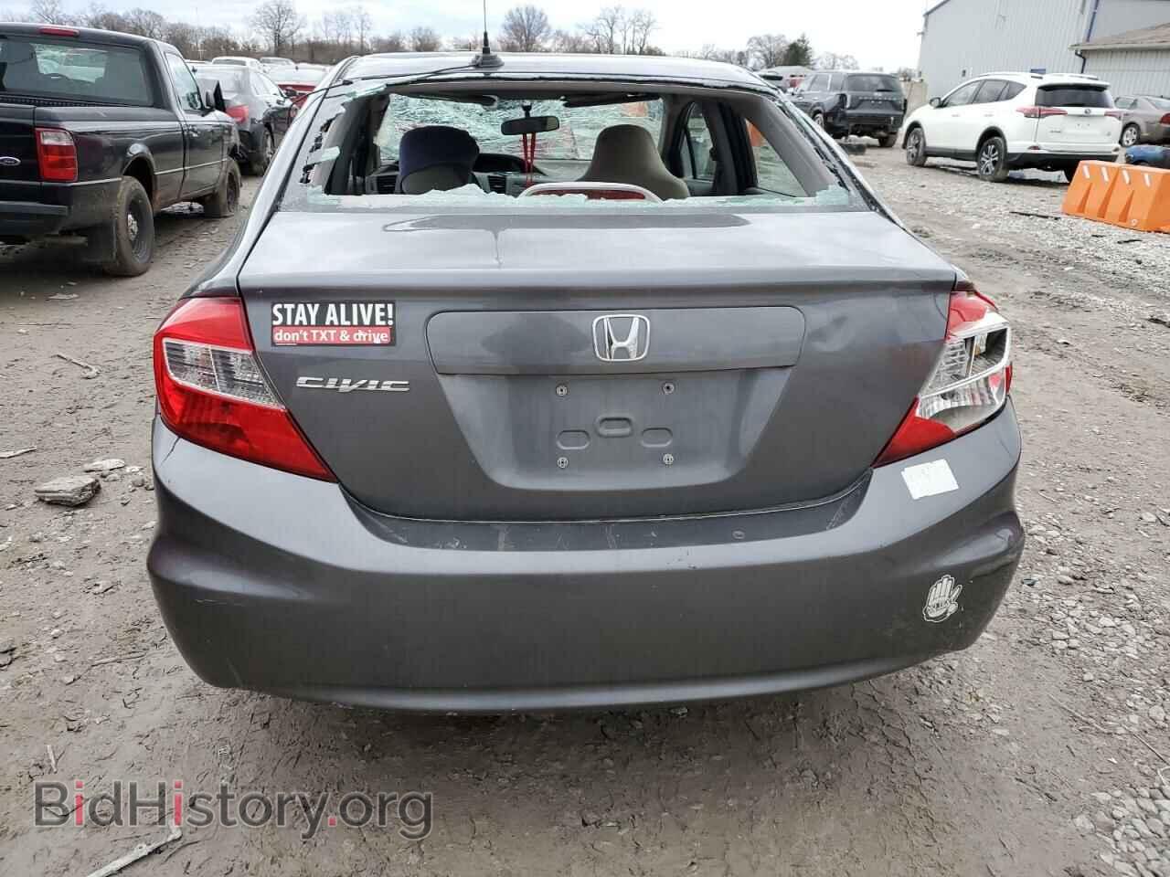 2012 HONDA CIVIC - VIN: 19XFB2F57CE104371 - Фото 6