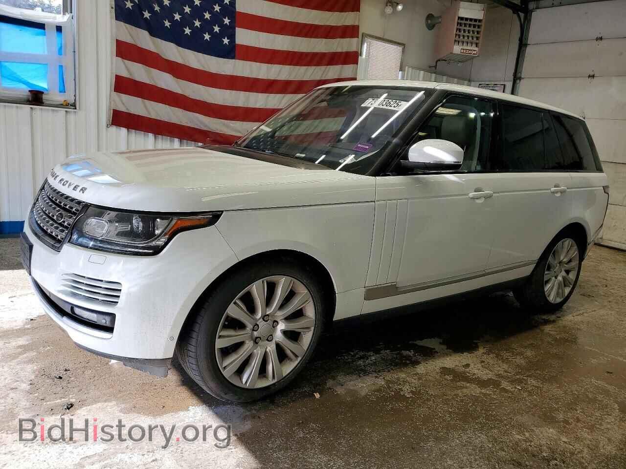 Фотография SALGS2FE3HA343102 - LAND ROVER RANGEROVER 2017