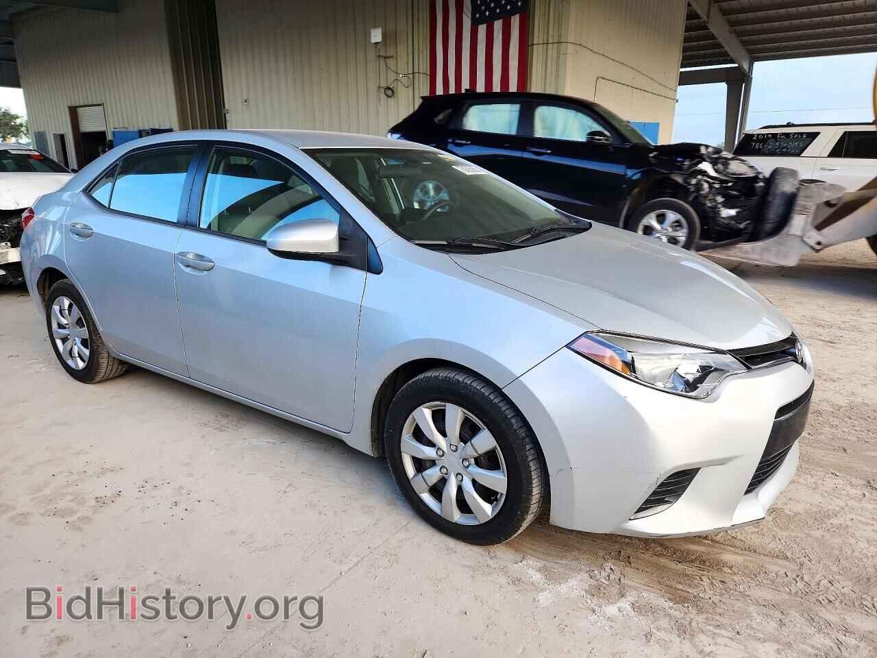 2015 Toyota COROLLA (VIN 2T1BURHEXFC371179) — фото 4 из 12