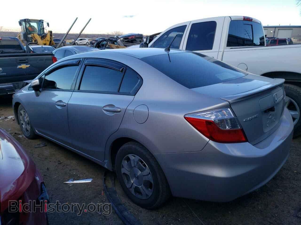 2012 HONDA CIVIC - VIN: JHMFB4F20CS008739 - Фото 2