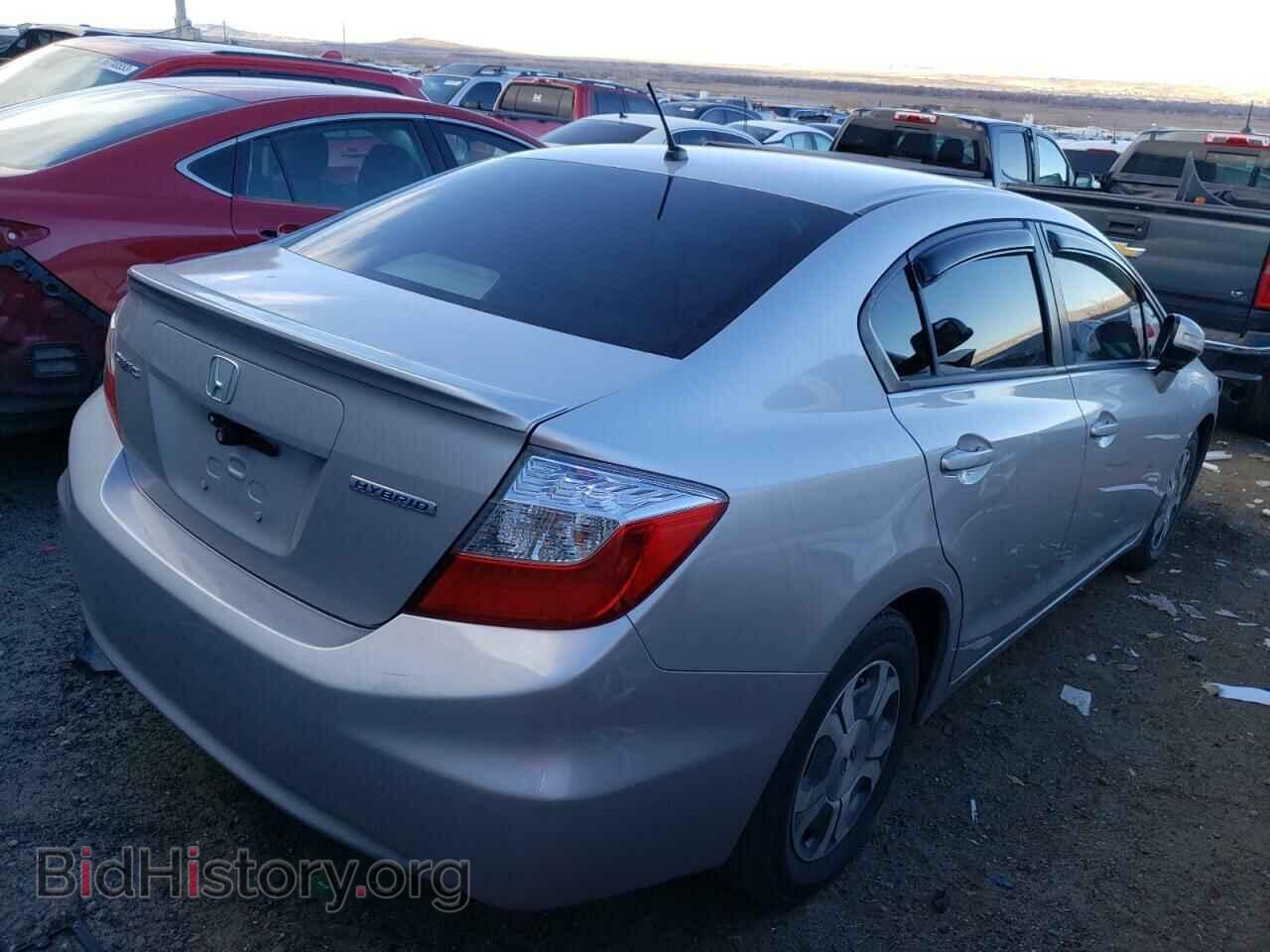 2012 HONDA CIVIC - VIN: JHMFB4F20CS008739 - Фото 3