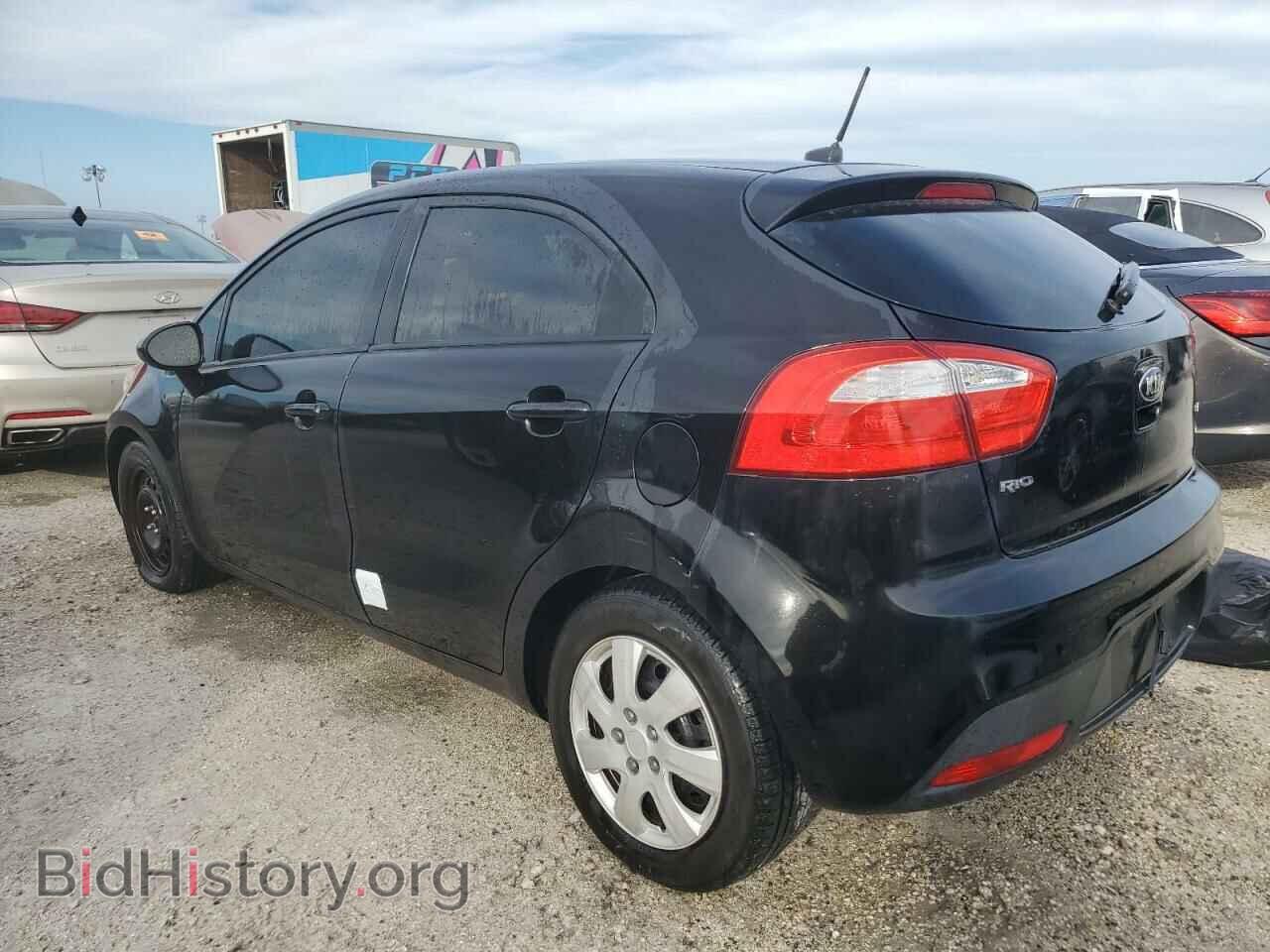 2013 KIA RIO - VIN: KNADM5A38D6100648 - Фото 2