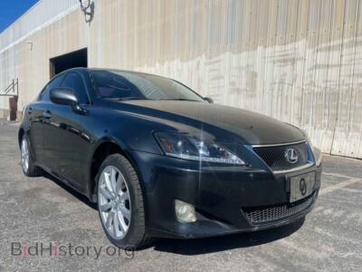 2007 Lexus IS 250, серый — VIN JTHCK262072012366, Copart