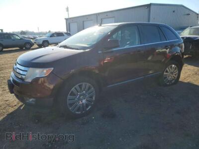 2010 Ford EDGE, burgundy — VIN 2FMDK4KC2ABA76518, Copart