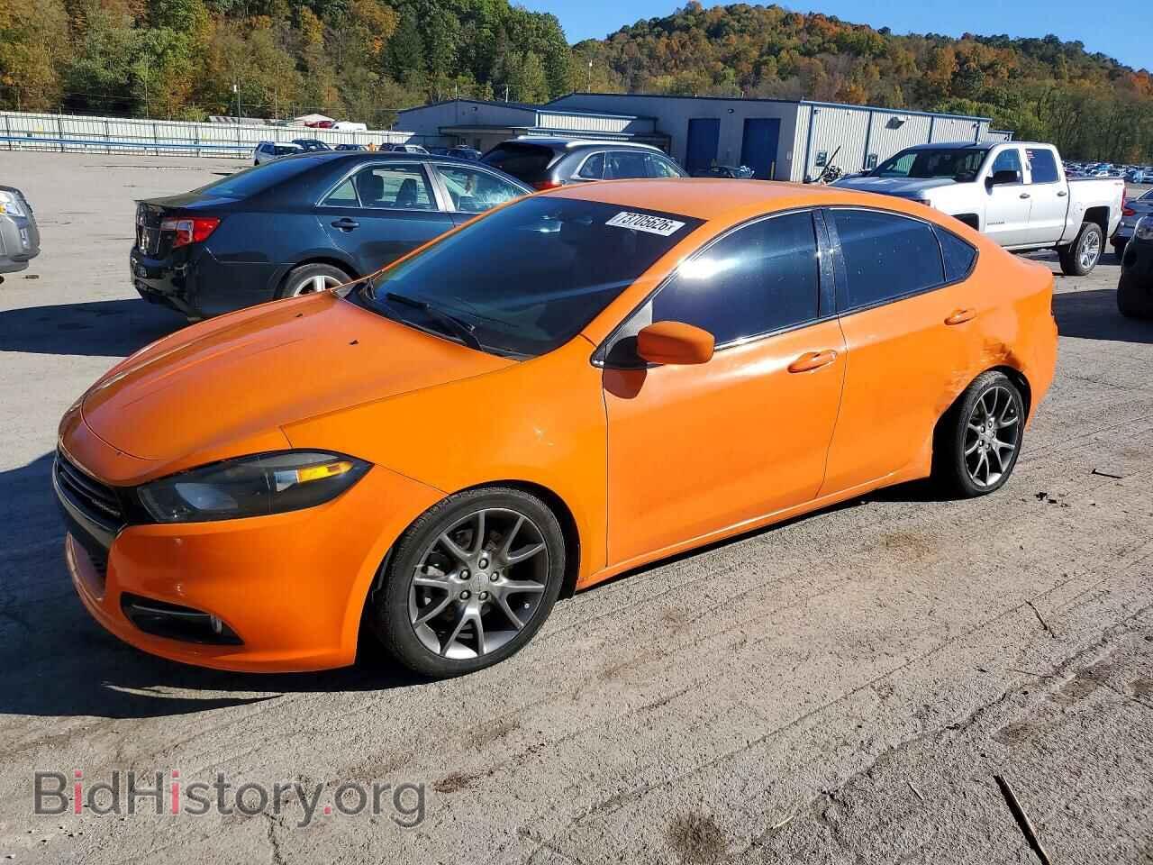 2013 Dodge DART SXT (VIN 1C3CDFBA8DD324052) — фото 1 из 12, Copart, повреждение: бок