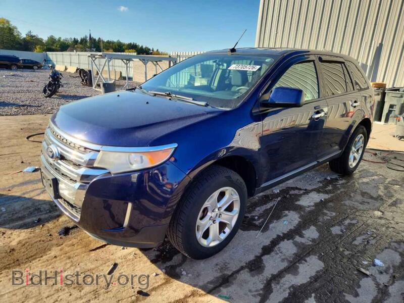 2011 Ford EDGE SEL (VIN 2FMDK4JC3BBA68527) — photo 1 of 12, Copart, damage: hail