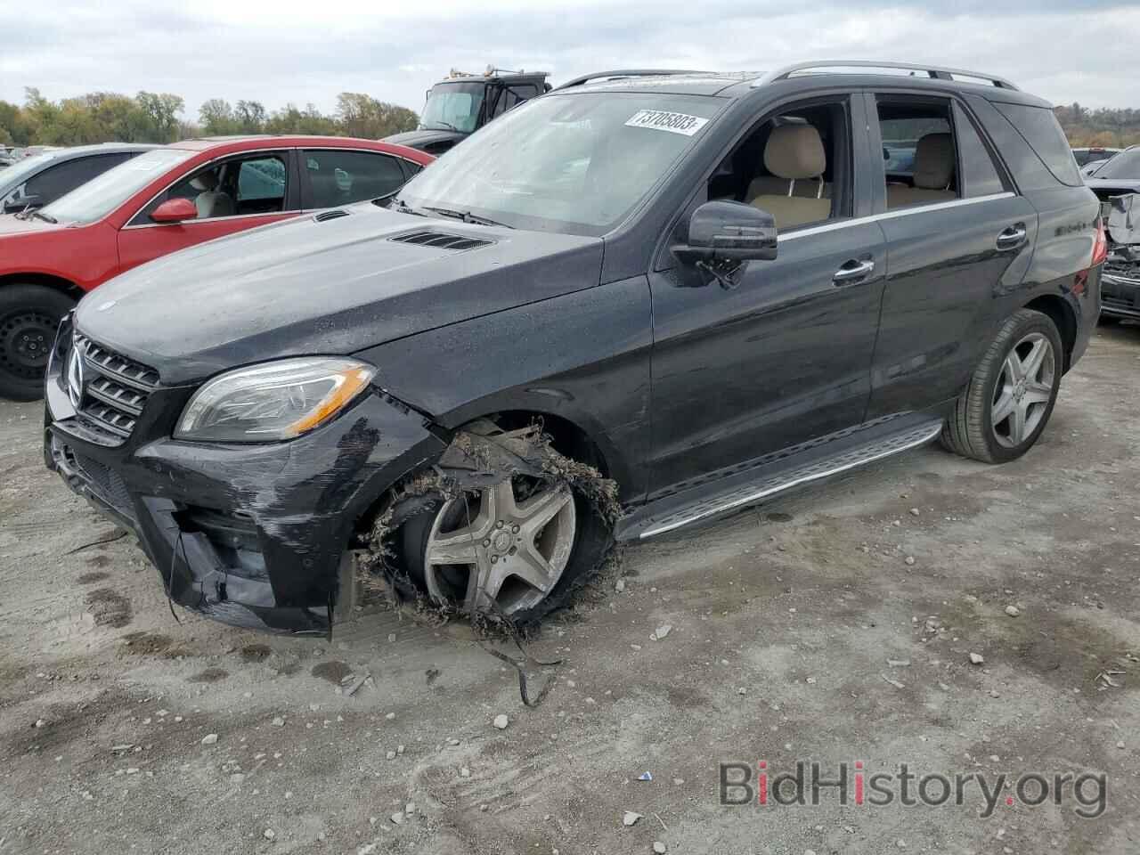 Photo 4JGDA5GB4FA475605 - MERCEDES-BENZ M-CLASS 2015