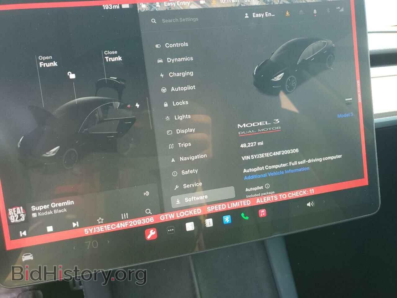 2022 TESLA MODEL 3 - VIN: 5YJ3E1EC4NF209306 - Photo 9