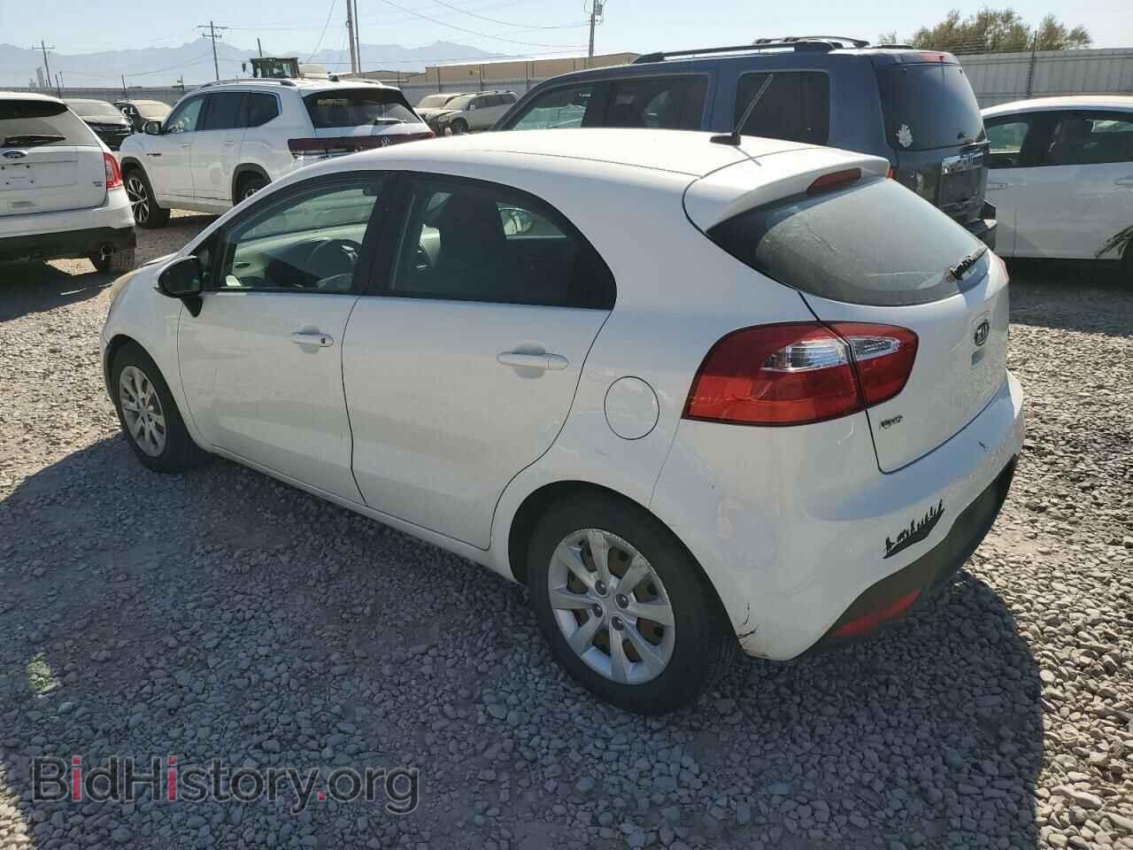 2012 KIA RIO - VIN: KNADM5A3XC6093555 - Фото 2