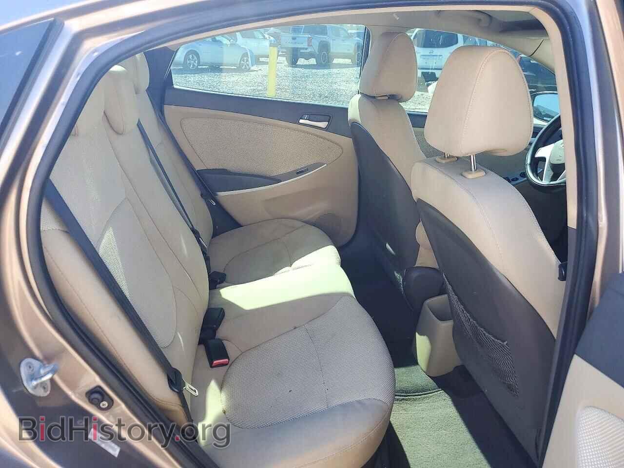2012 Hyundai ACCENT (VIN KMHCT4AE5CU126871) — photo 10 of 12
