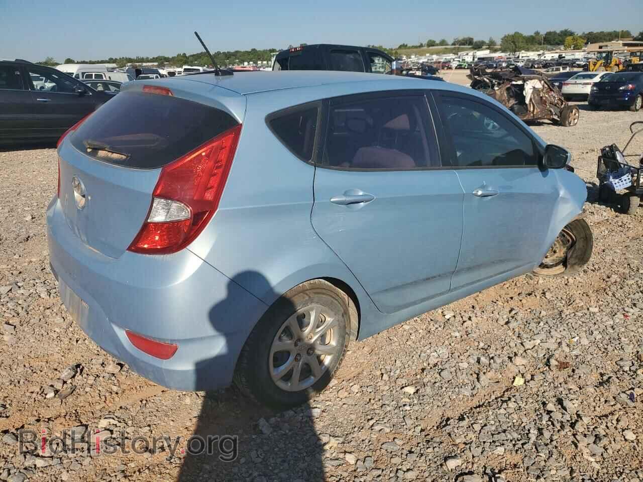 2012 HYUNDAI ACCENT - VIN: KMHCT5AE5CU059016 - Фото 3