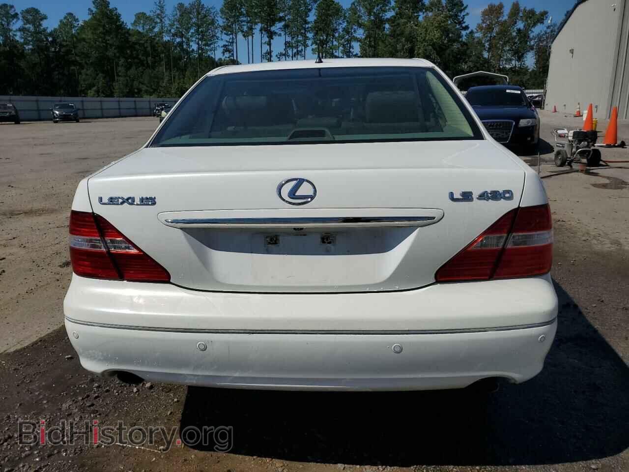 2006 LEXUS LS430 - VIN: JTHBN36F065052942 - Фото 6