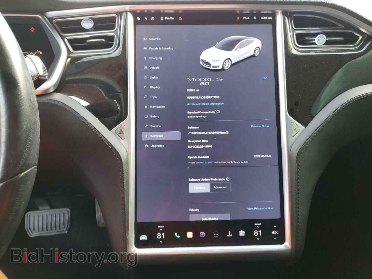 2013 TESLA MODEL S - VIN: 5YJSA1CG3DFP17018 - Photo 9