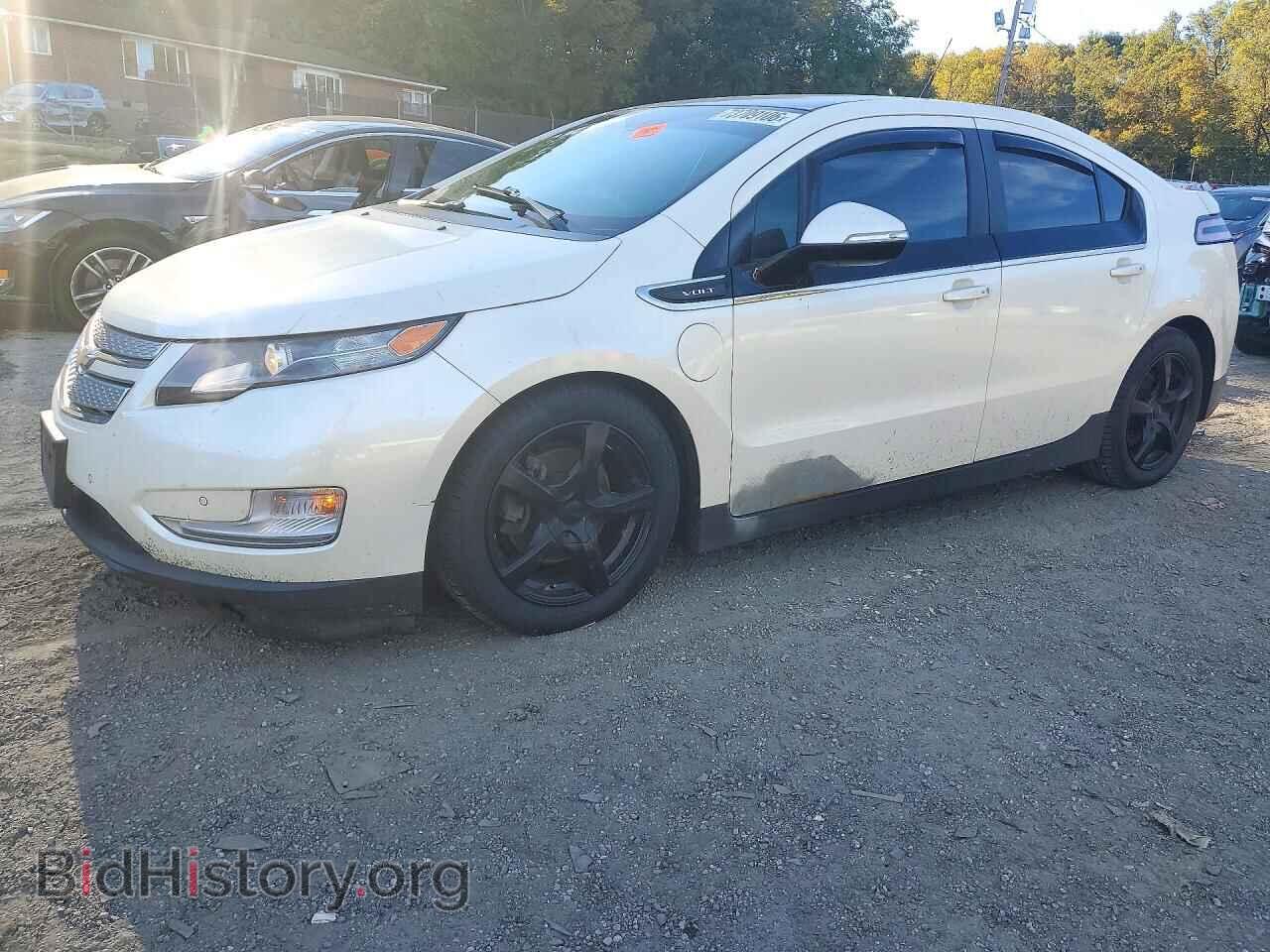 2012 Chevrolet VOLT (VIN 1G1RD6E43CU104904) — фото 1 из 12, Copart, повреждение: бок