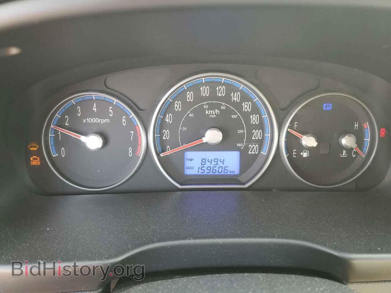 2009 HYUNDAI SANTA FE - VIN: 5NMSG73E79H252684 - Фото 9
