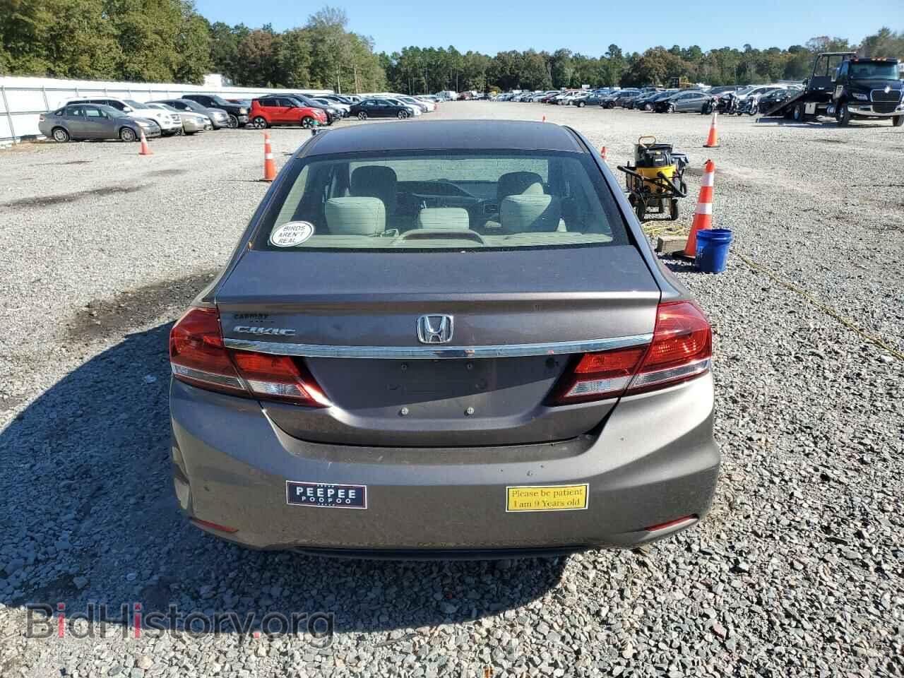 2014 HONDA CIVIC - VIN: 19XFB2F59EE002007 - Фото 6