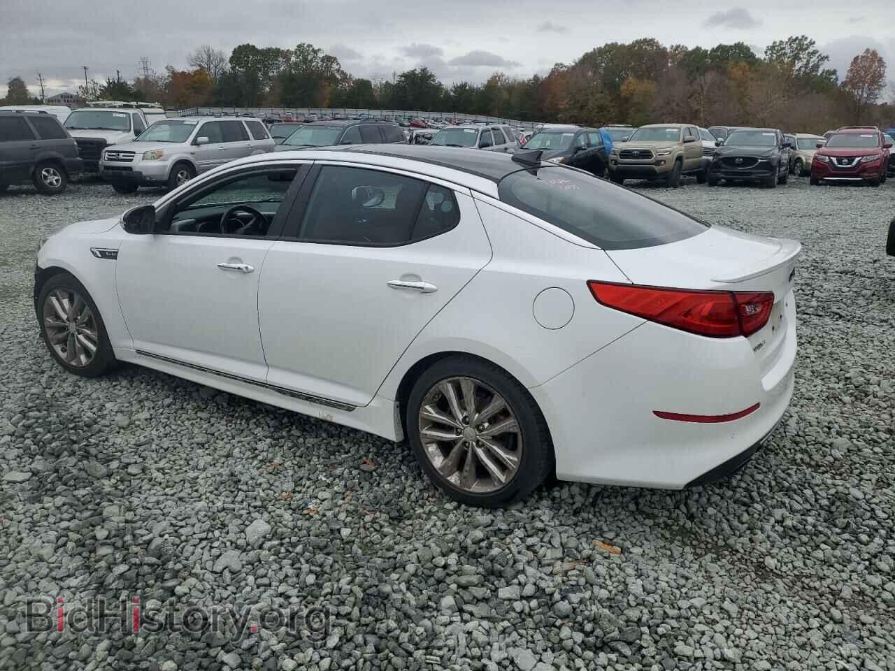 2015 KIA OPTIMA - VIN: 5XXGR4A67FG383750 - Фото 2