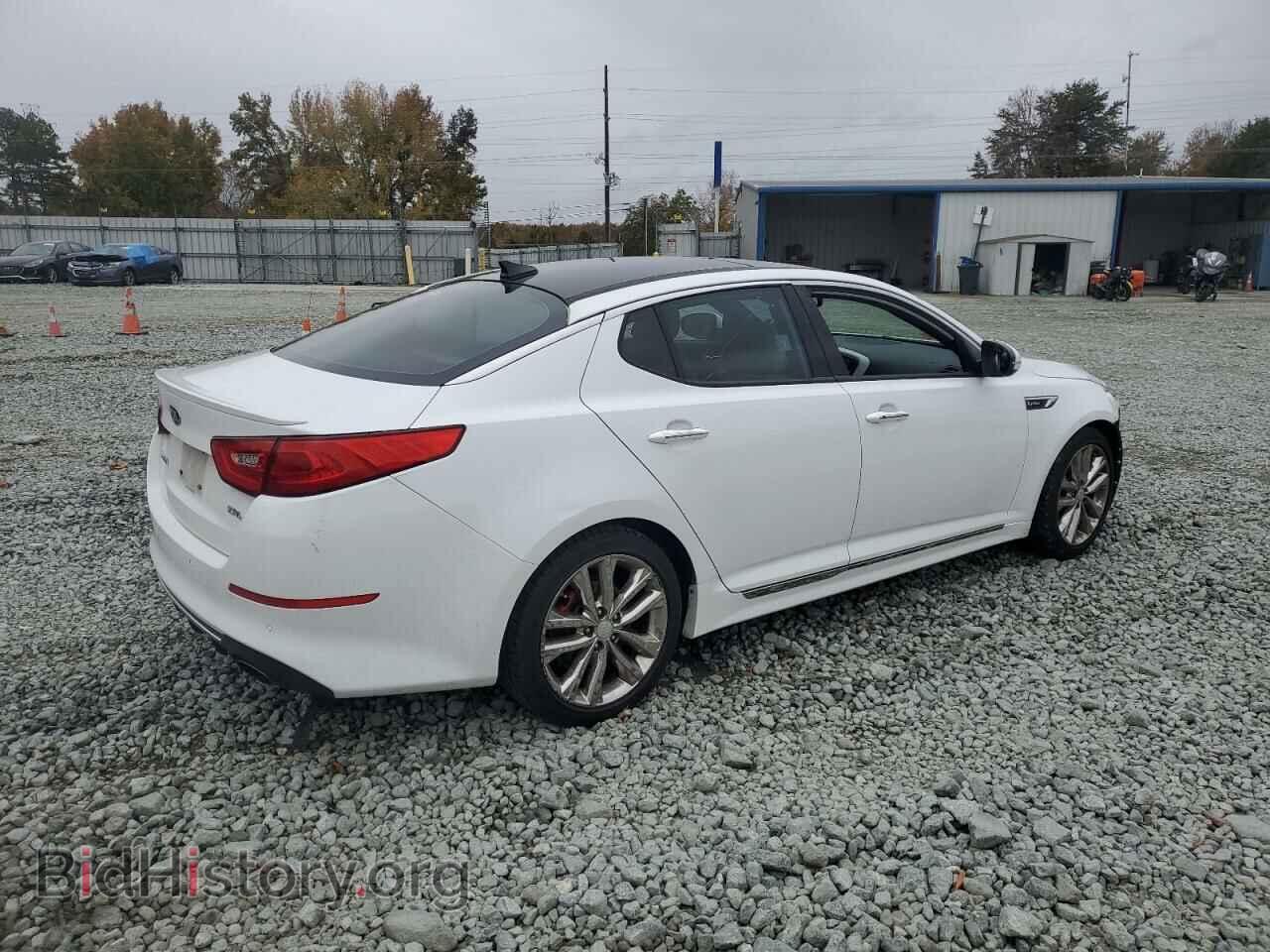 2015 KIA OPTIMA - VIN: 5XXGR4A67FG383750 - Фото 3