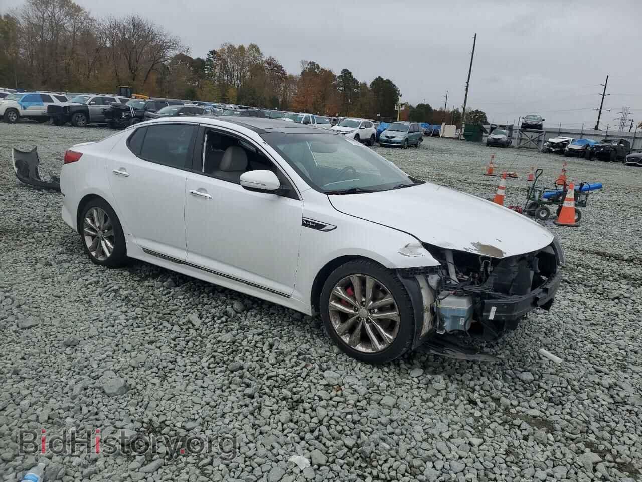 2015 KIA OPTIMA - VIN: 5XXGR4A67FG383750 - Фото 4