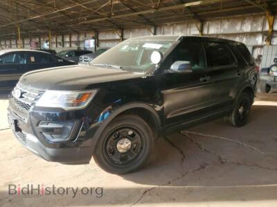 2017 Ford EXPLORER Police Interceptor, черный — VIN 1FM5K8AR8HGD93689, Copart