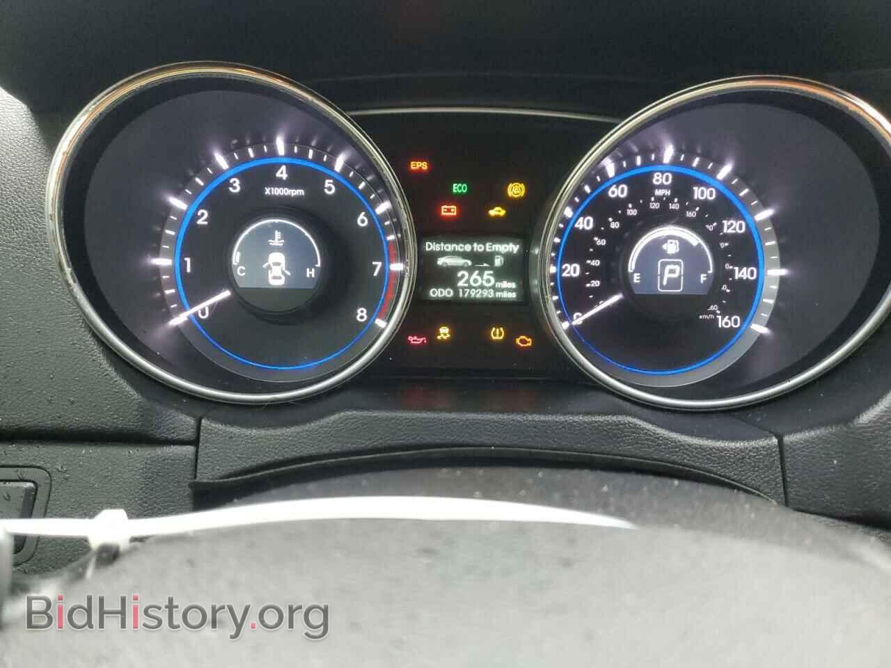 2012 HYUNDAI SONATA - VIN: 5NPEC4AB7CH336403 - Фото 9