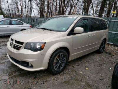 2016 Dodge CARAVAN Grand Cara, gold — VIN 2C4RDGEG2GR242962, Copart