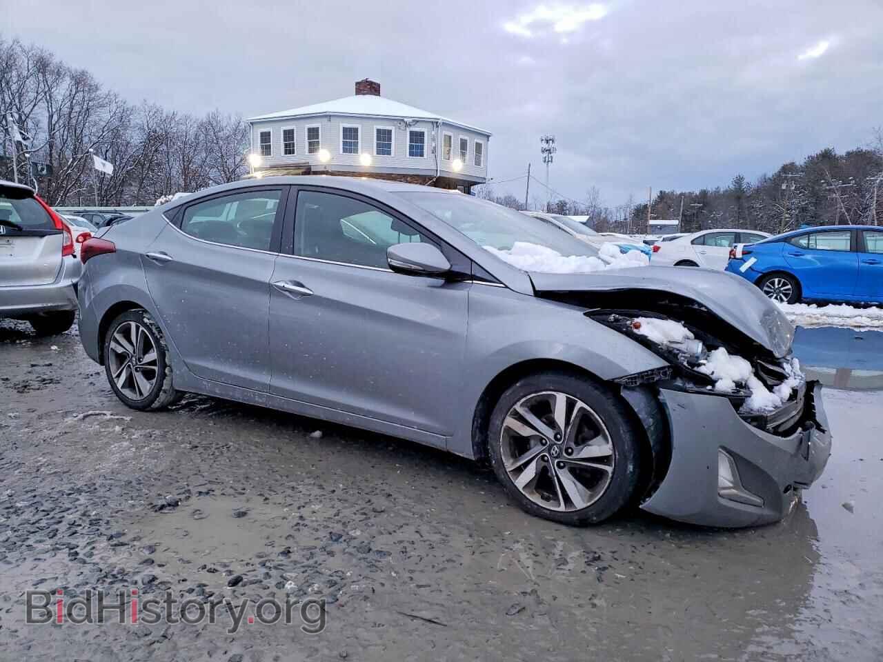 2014 HYUNDAI ELANTRA - VIN: KMHDH4AE8EU204231 - Фото 4