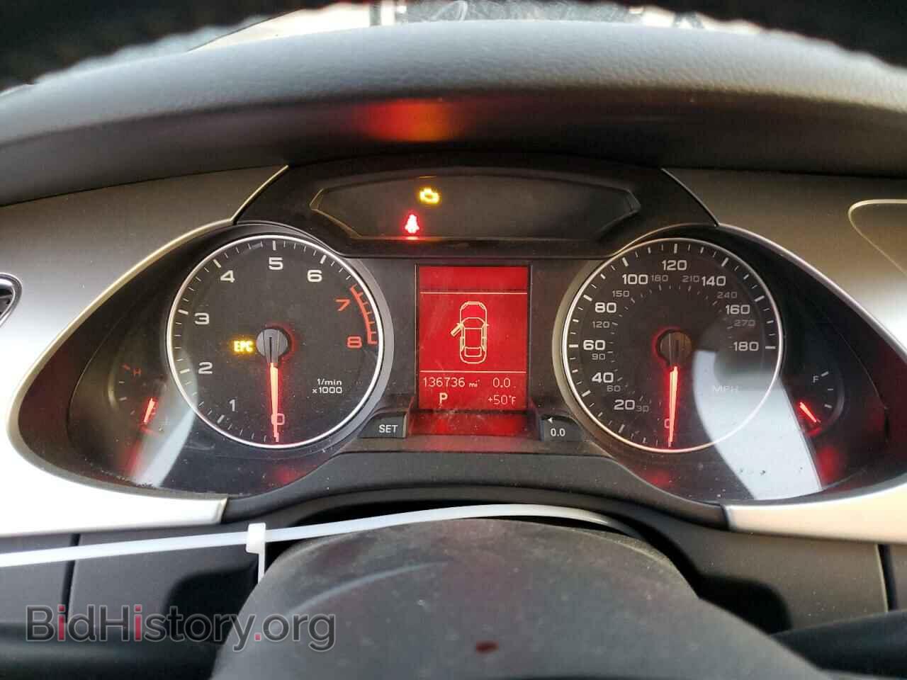 2012 AUDI A4 - VIN: WAUAFAFL4CN011338 - Фото 9