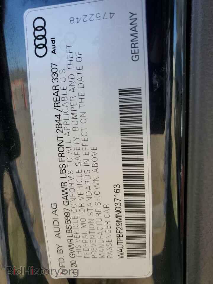 2021 AUDI A7 - VIN: WAUTPBF29MN037163 - Photo 12
