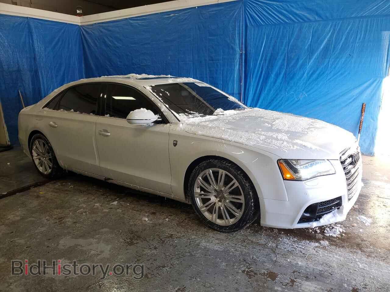 2013 AUDI A8 - VIN: WAURGAFD4DN001547 - Фото 4