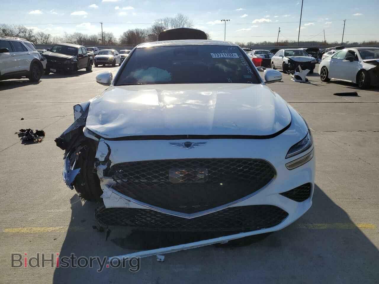 2022 GENESIS G70 BASE - VIN: KMTG54TE8NU101416 - Фото 5