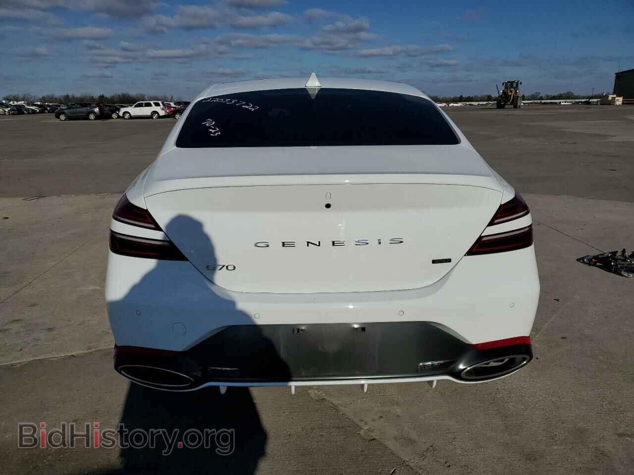 2022 GENESIS G70 BASE - VIN: KMTG54TE8NU101416 - Фото 6