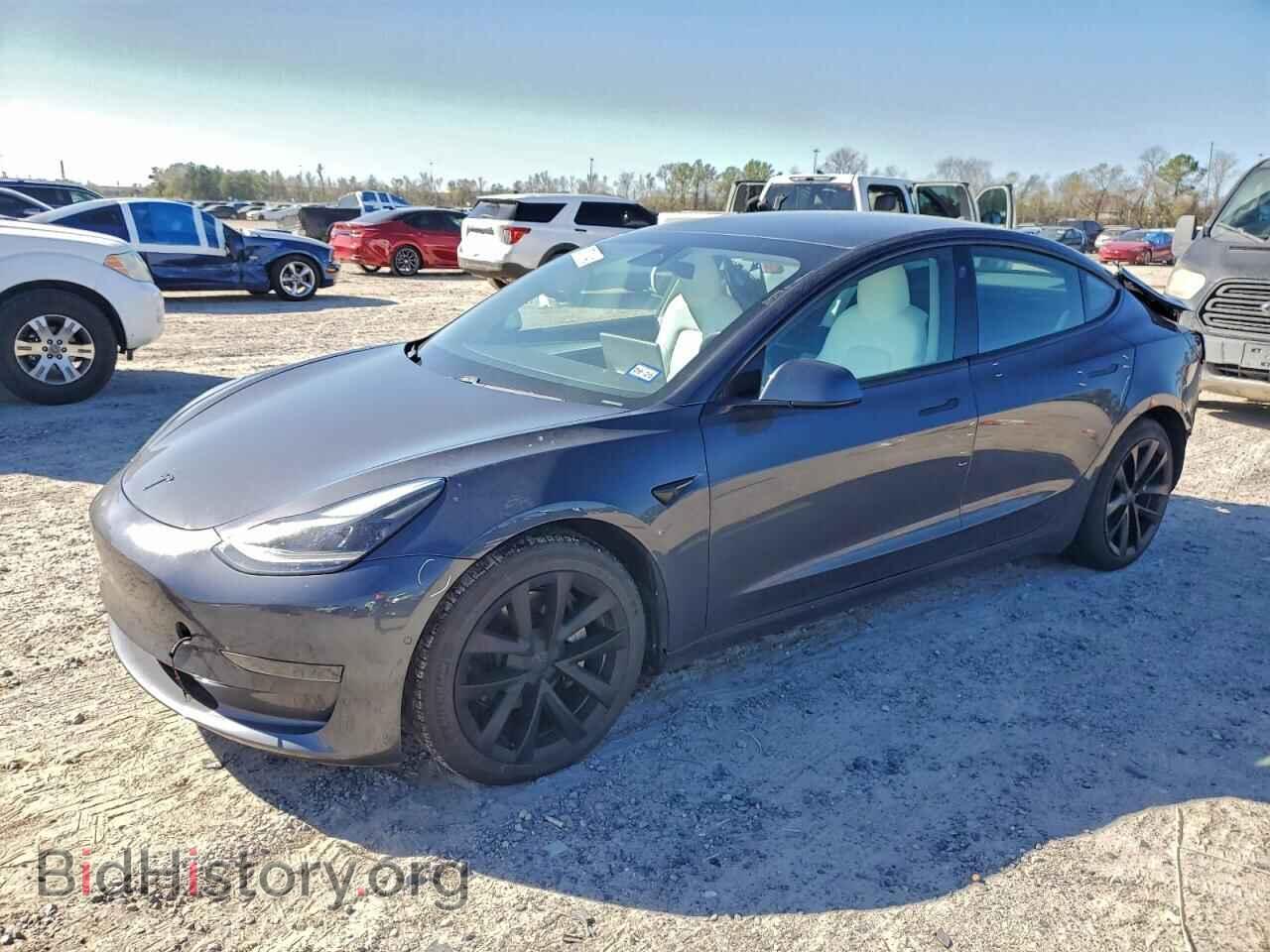 Photo 5YJ3E1EA7MF989931 - TESLA MODEL 3 2021
