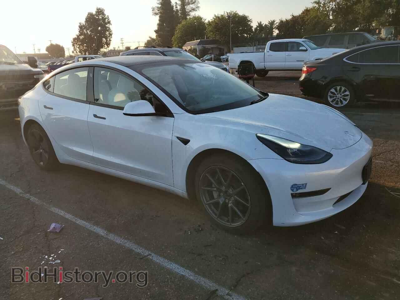 2021 TESLA MODEL 3 - VIN: 5YJ3E1EB1MF999914 - Фото 4