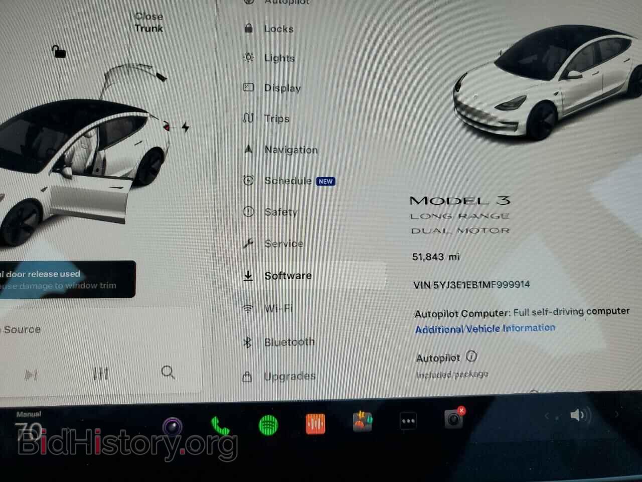 2021 TESLA MODEL 3 - VIN: 5YJ3E1EB1MF999914 - Фото 9