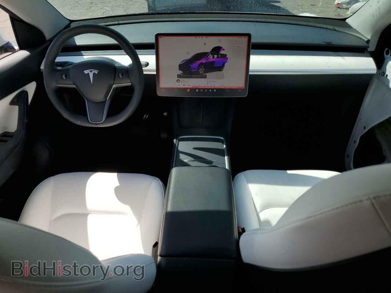2022 TESLA MODEL Y - VIN: 7SAYGAEE0NF494123 - Фото 8