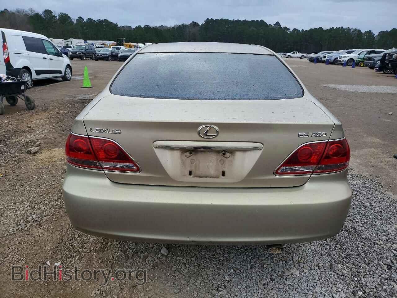 2005 LEXUS ES330 - VIN: JTHBA30G355094470 - Фото 6
