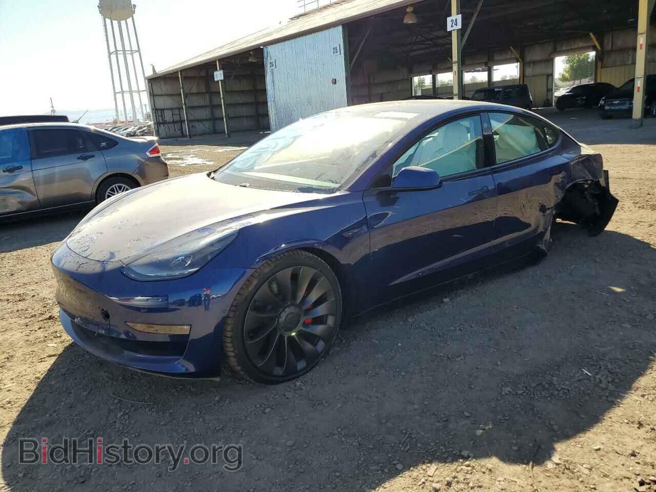 Photo 5YJ3E1EC1MF984547 - TESLA MODEL 3 2021