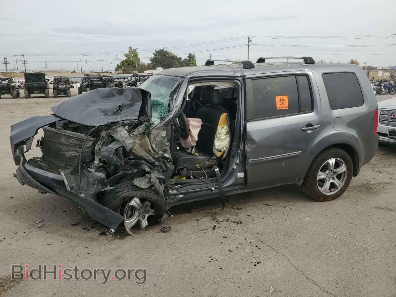 Фотография 5FNYF3H57CB014373 - HONDA PILOT 2012