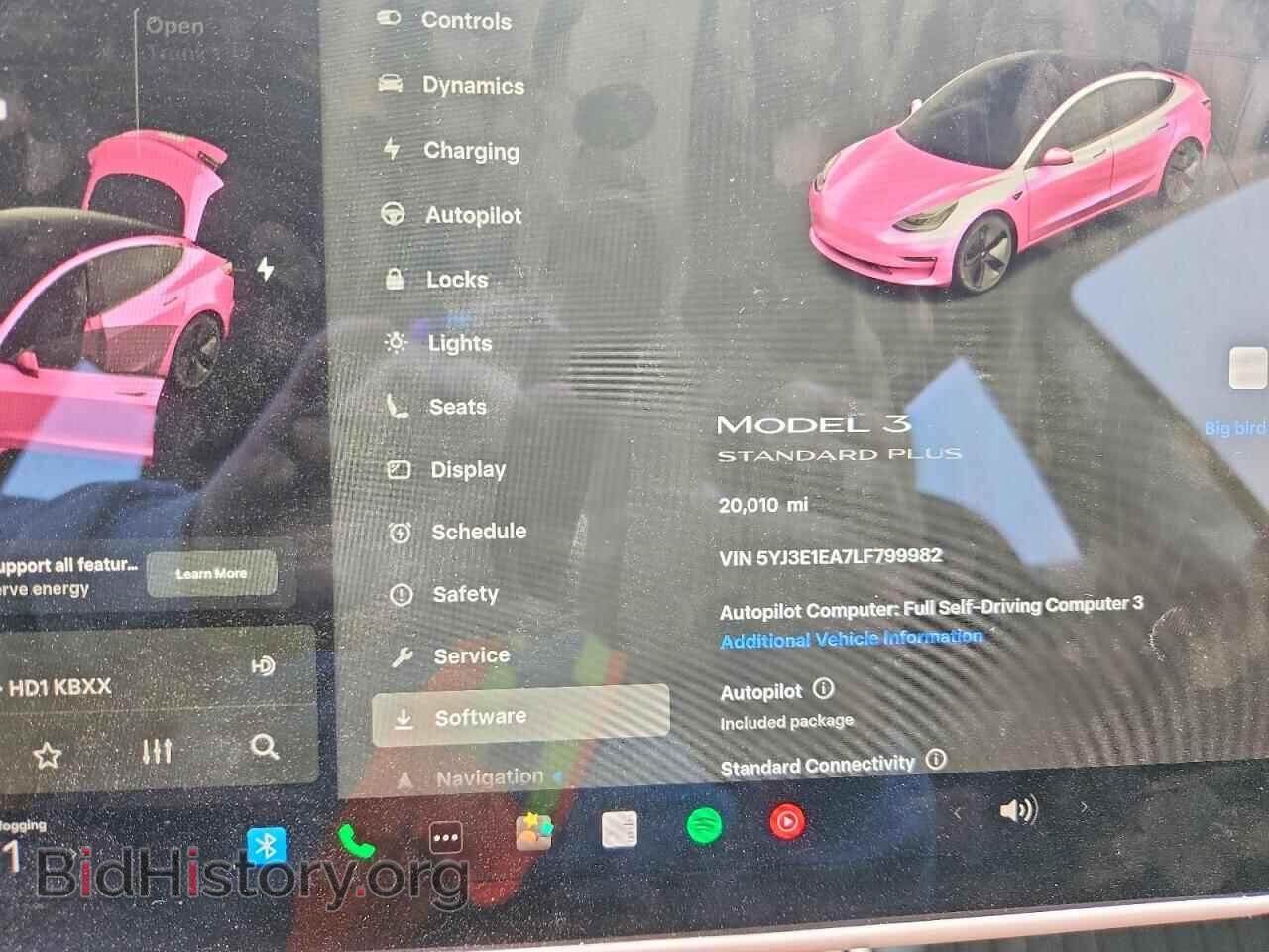 2020 TESLA MODEL 3 - VIN: 5YJ3E1EA7LF799982 - Photo 9