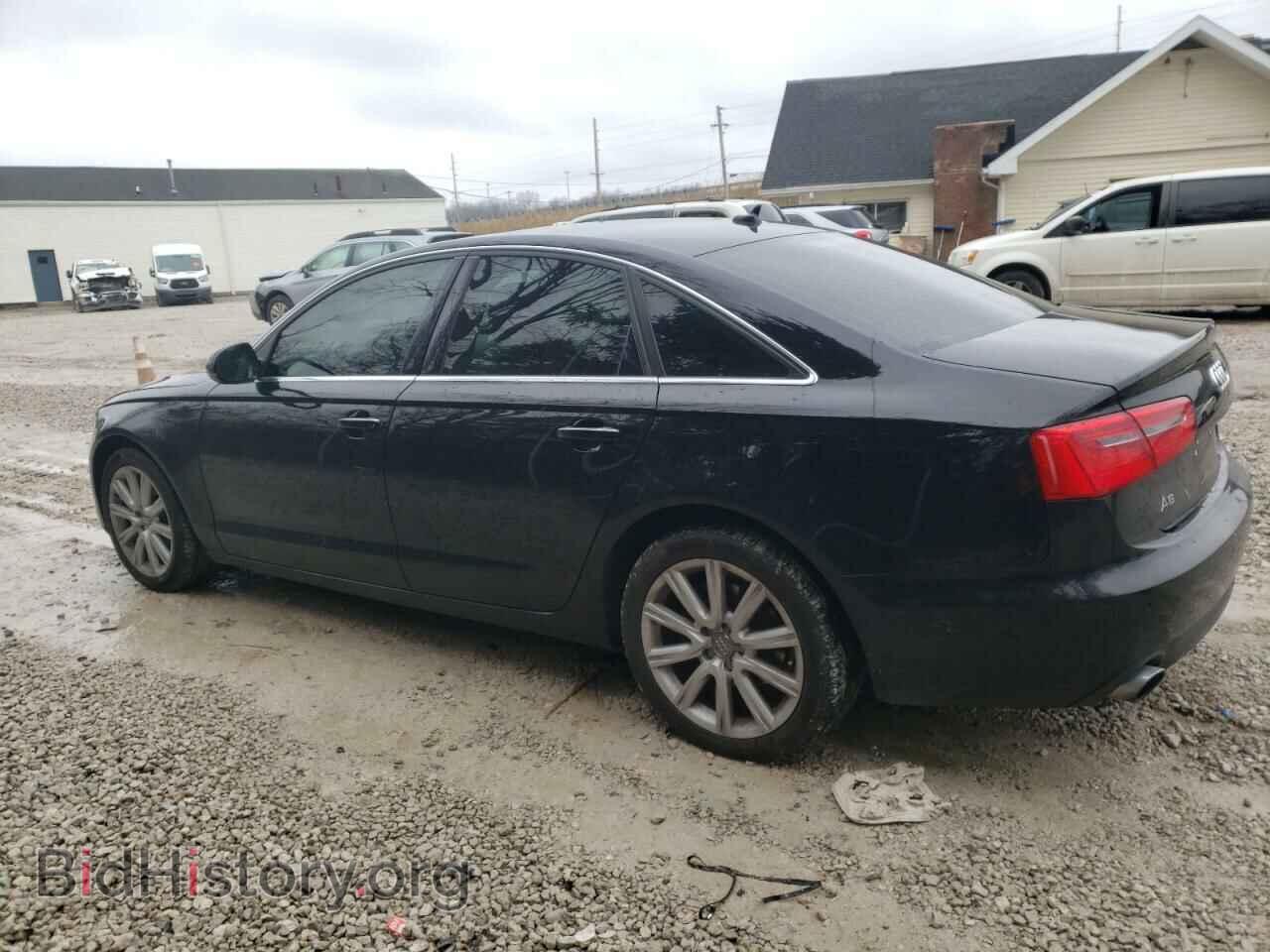 2013 AUDI A6 - VIN: WAUGFAFC5DN020108 - Фото 2