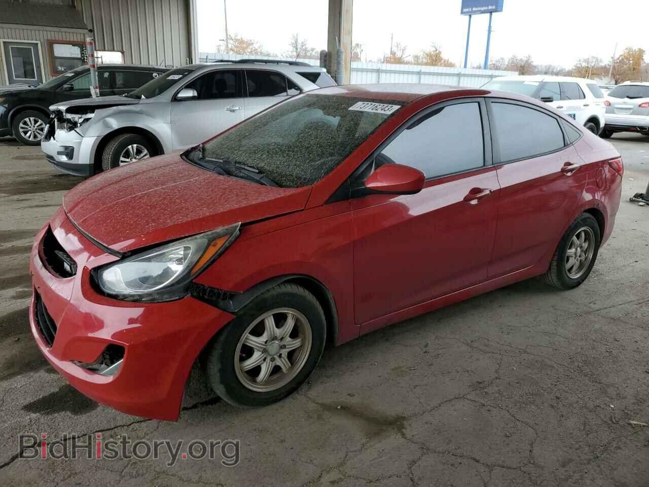 Photo KMHCT4AE2CU195274 - HYUNDAI ACCENT 2012