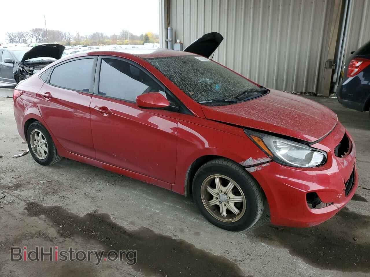 2012 HYUNDAI ACCENT - VIN: KMHCT4AE2CU195274 - Фото 4