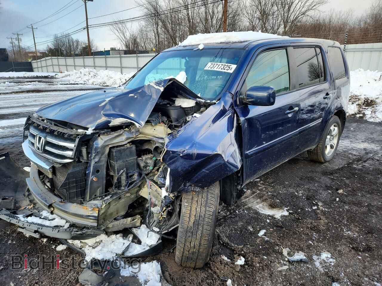 Фотография 5FNYF4H5XDB081010 - HONDA PILOT 2013