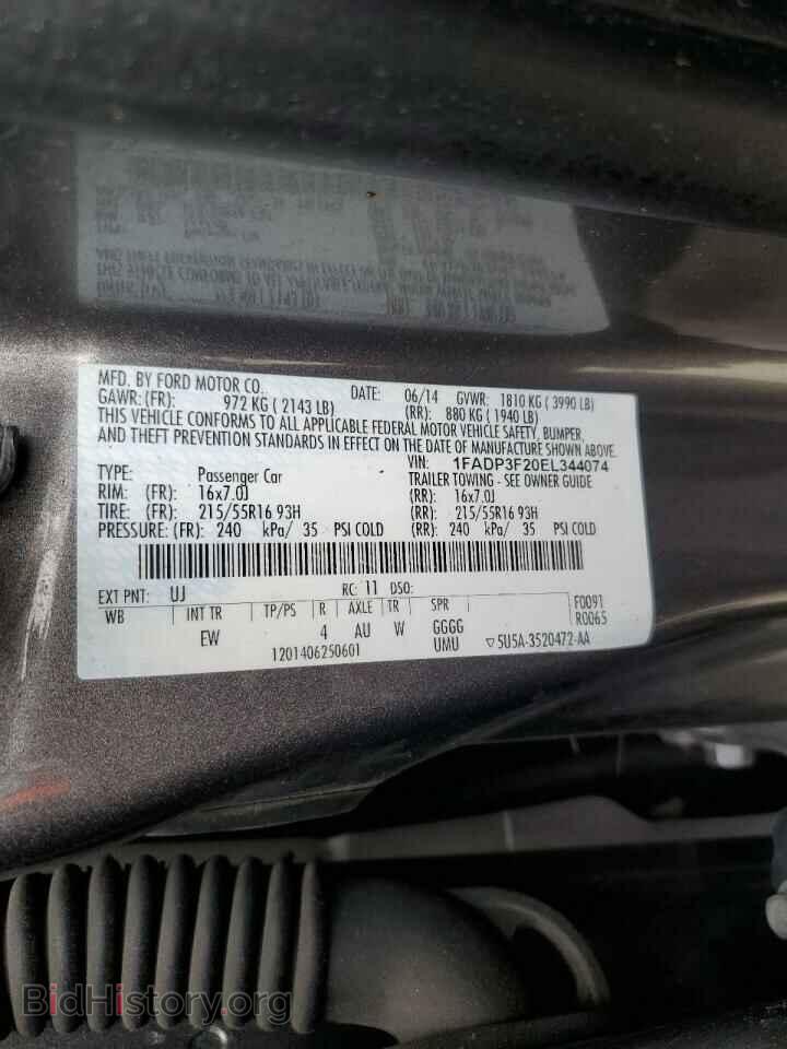 2014 FORD FOCUS - VIN: 1FADP3F20EL344074 - Photo 13